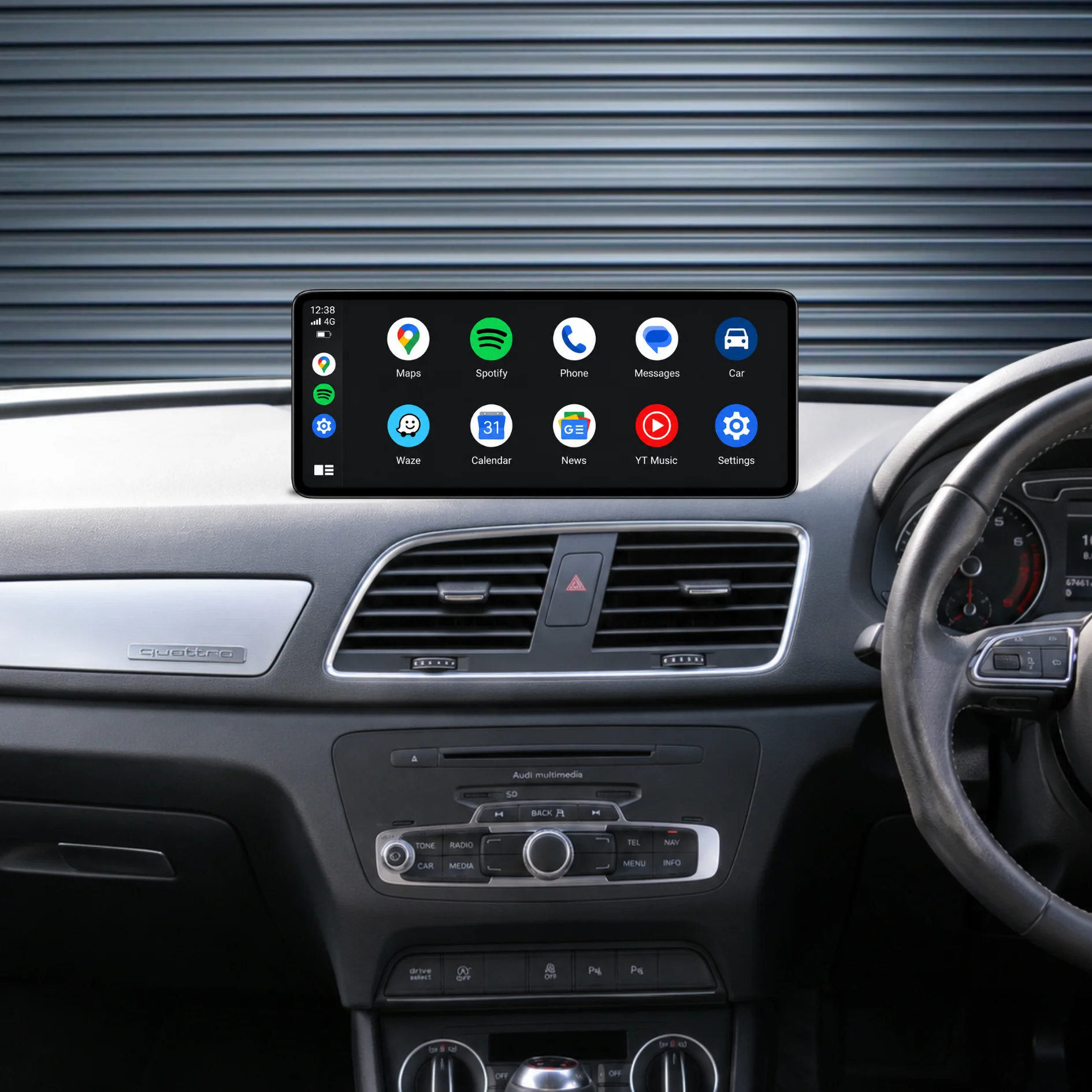 Audi Q3 / RSQ3 / 8U (2012-2018) Plug & Play Head Unit Upgrade Kit: Car Radio with Wireless & Wired Apple CarPlay & Android Auto - Image 3