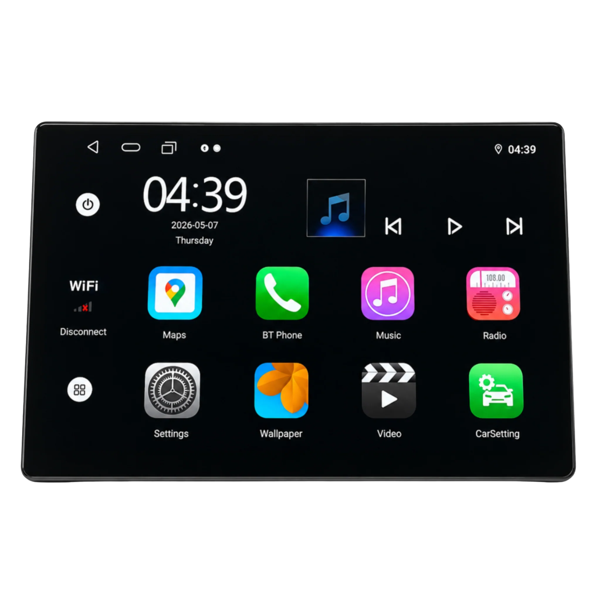 CJ INDUSTRIES 13.1" HD Premium Head Unit with Wireless Apple CarPlay & Android Auto - Universal Head Unit Only - Image 5