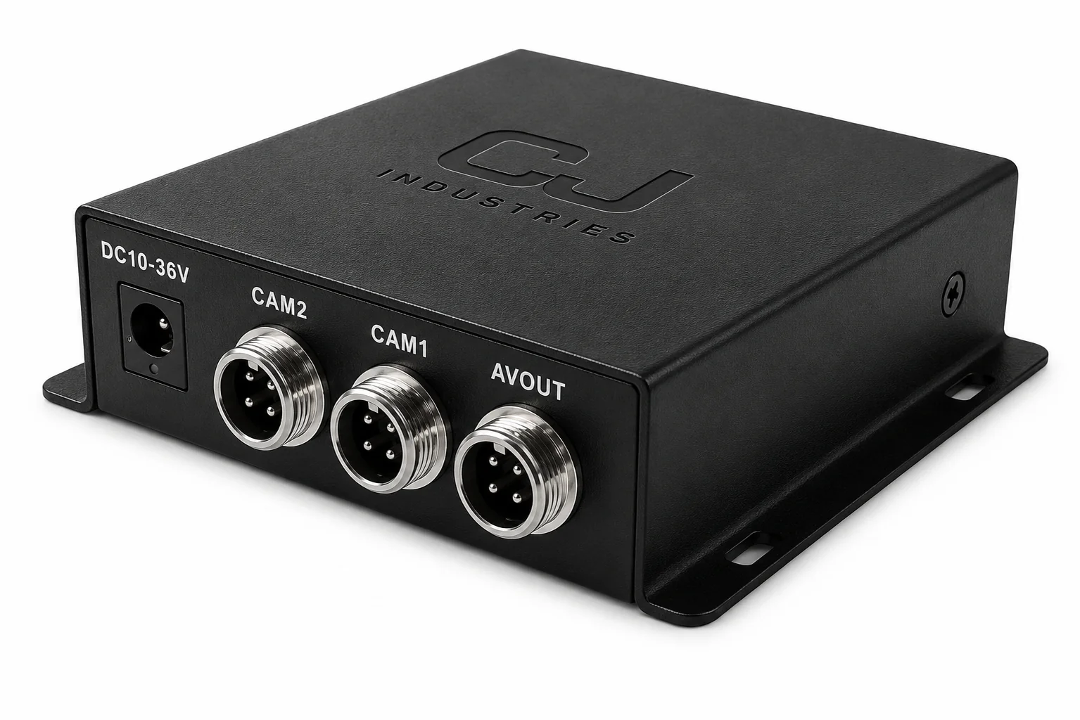 CJ INDUSTRIES 4 Channel 4-Pin Aviation Camera DVR Recorder – 1080P Vehicle Recording System for Reverse Cameras - Image 2