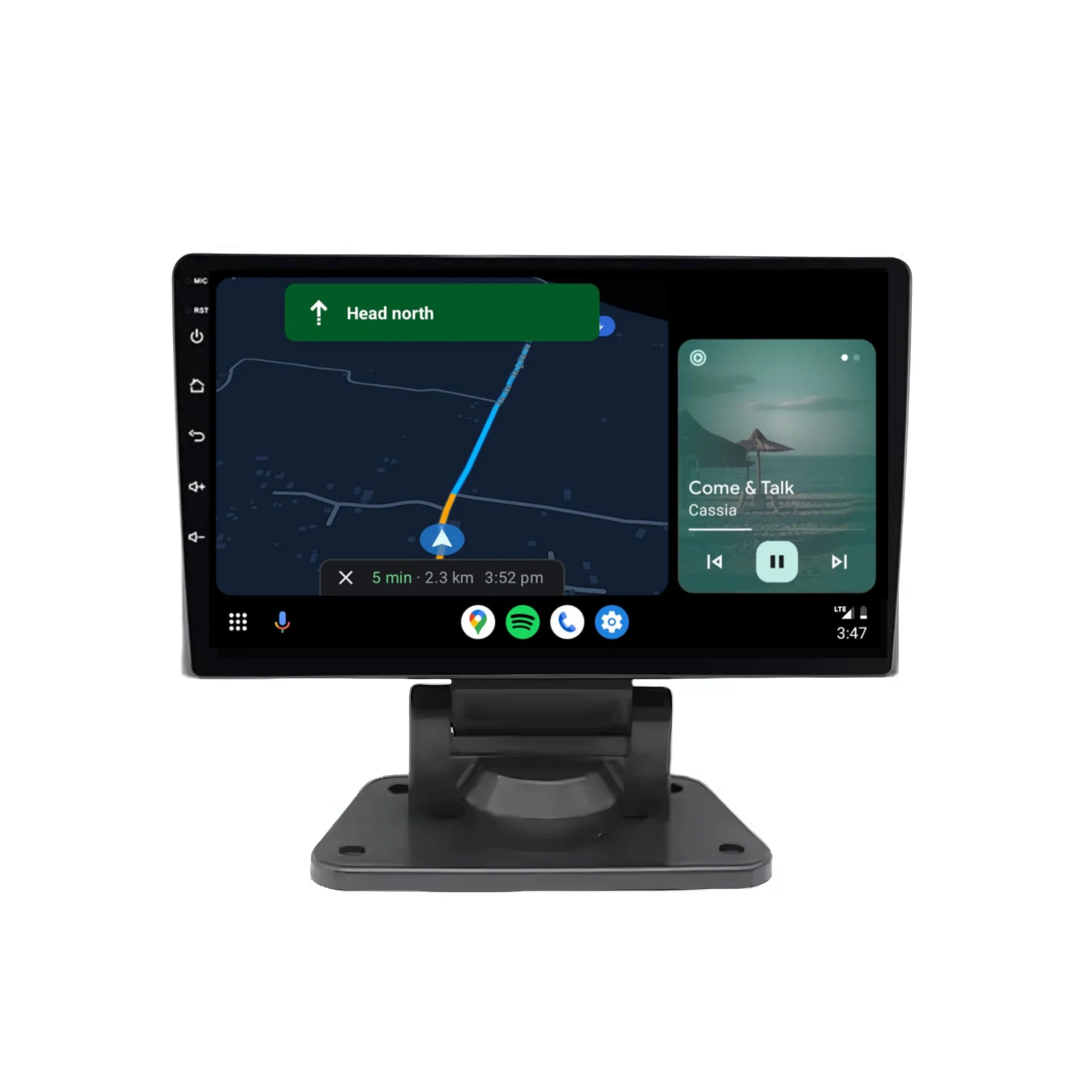CJ INDUSTRIES Universal Head Unit with Mounting Kit (9 Inch) - Image 4