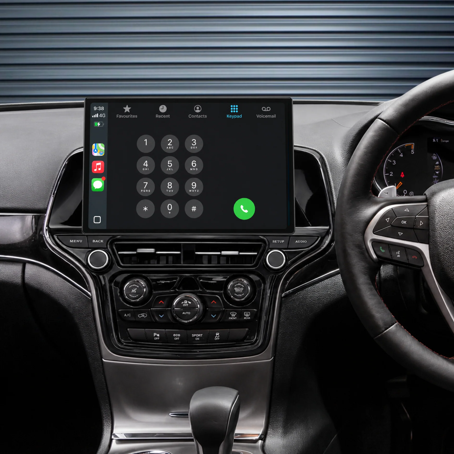 Jeep Grand Cherokee 13.1" HD Large Screen (2014-2022) Plug & Play Head Unit Upgrade Kit: Car Radio with Wireless & Wired Apple CarPlay & Android Auto - Image 2