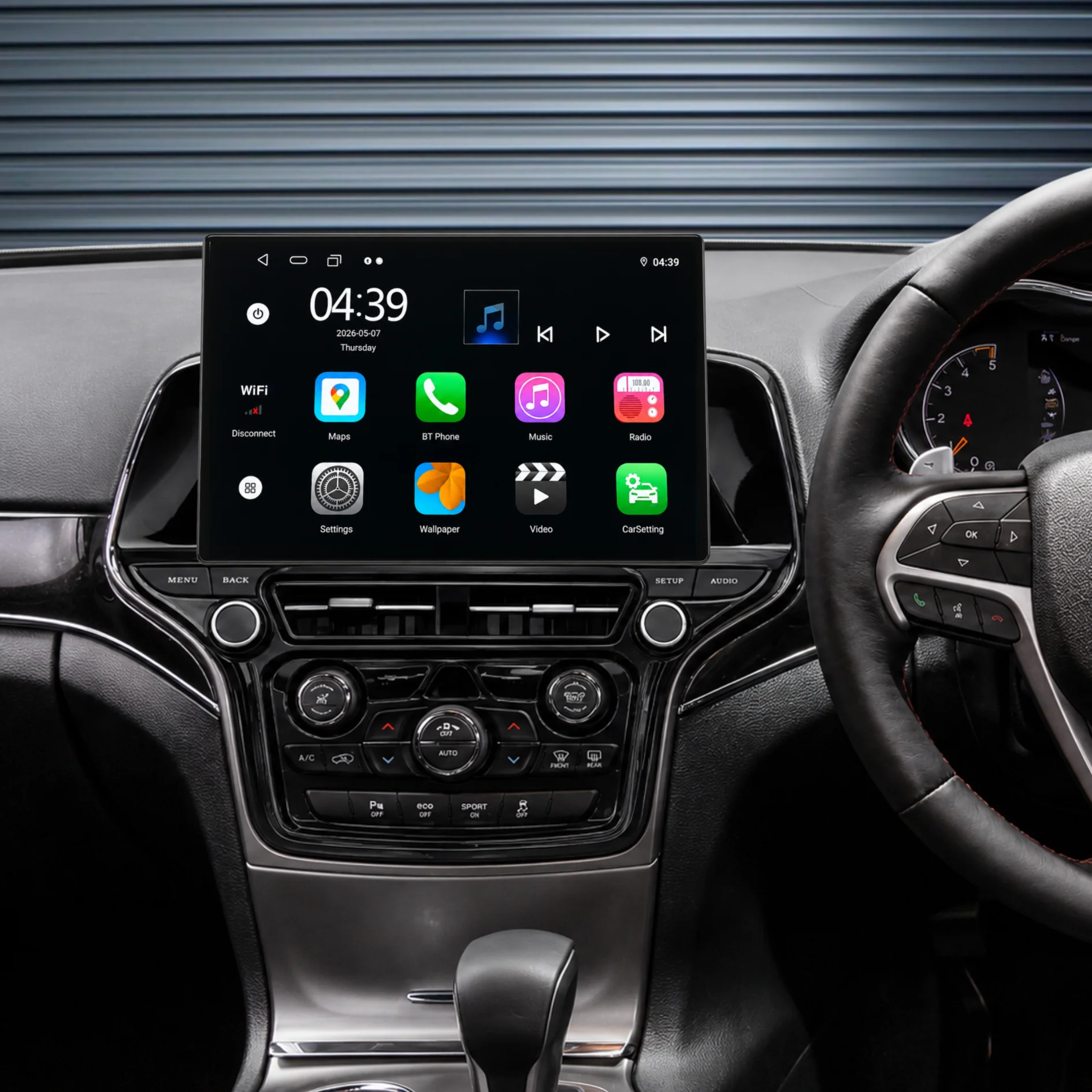 Jeep Grand Cherokee 13.1" HD Large Screen (2014-2022) Plug & Play Head Unit Upgrade Kit: Car Radio with Wireless & Wired Apple CarPlay & Android Auto - Image 7