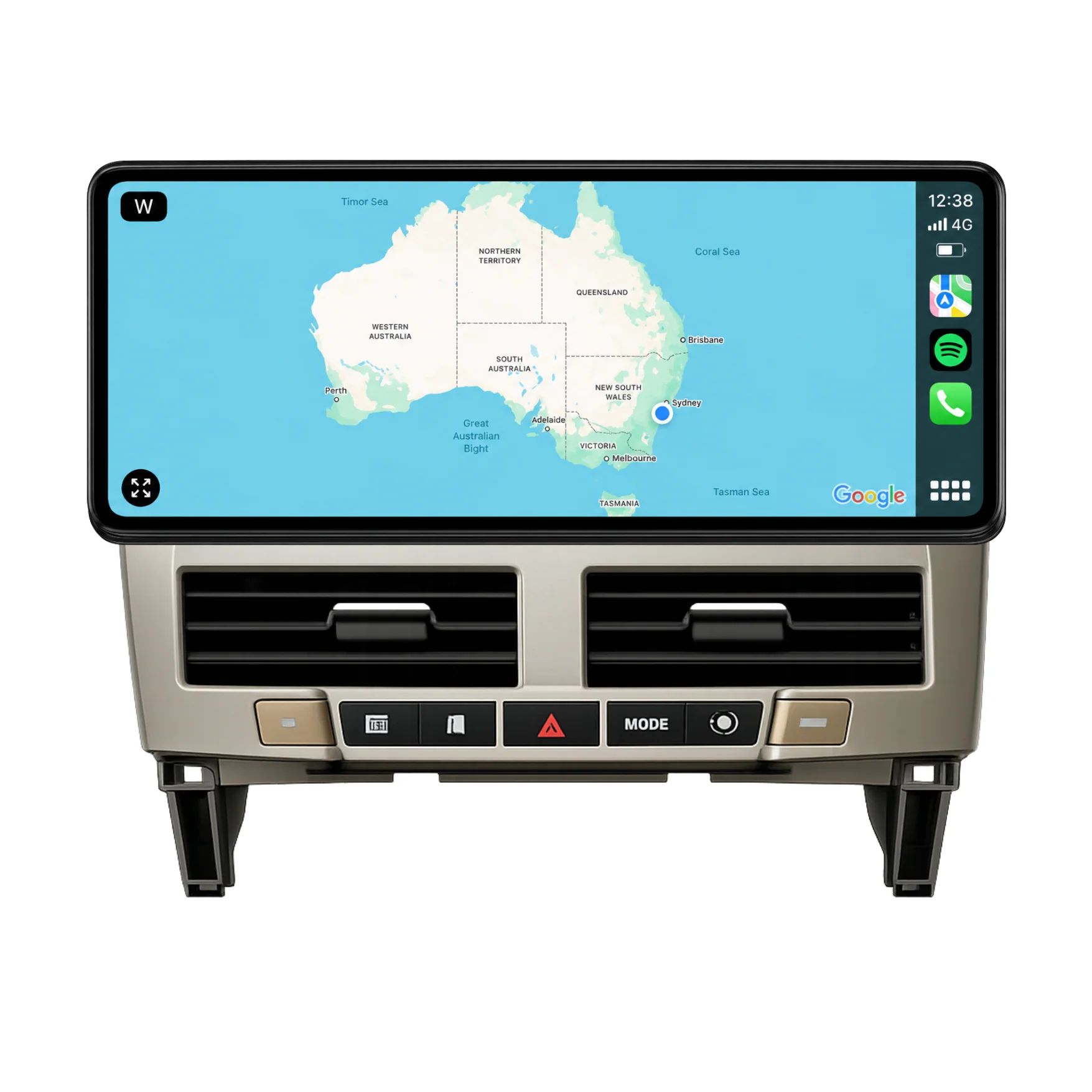 Lexus RX330 RX300 RX350 12.3" HD (2003-2010) Plug & Play Head Unit Upgrade Kit: Car Radio with Wireless & Wired Apple CarPlay & Android Auto - Image 3