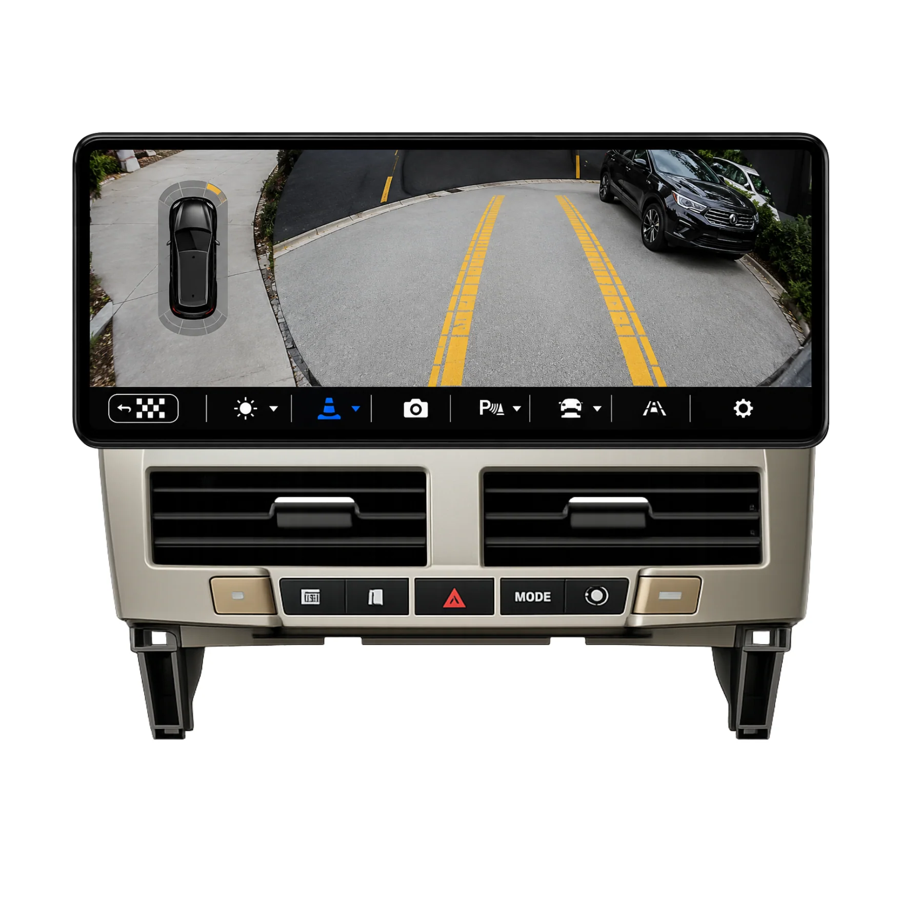 Lexus RX330 RX300 RX350 12.3" HD (2003-2010) Plug & Play Head Unit Upgrade Kit: Car Radio with Wireless & Wired Apple CarPlay & Android Auto - Image 4