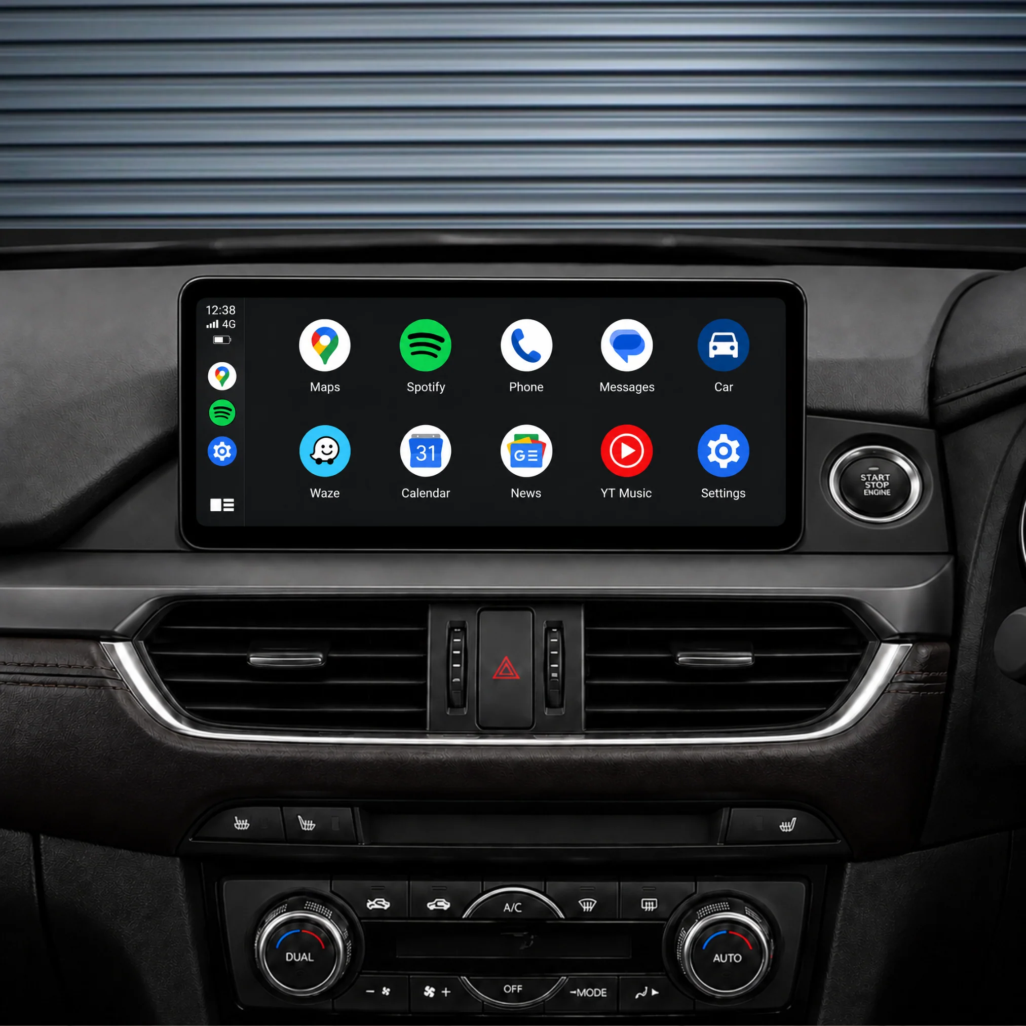Mazda 6 12.3" HD (2019-2024) Plug & Play Head Unit Upgrade Kit: Car Radio with Wireless & Wired Apple CarPlay & Android Auto - Image 3