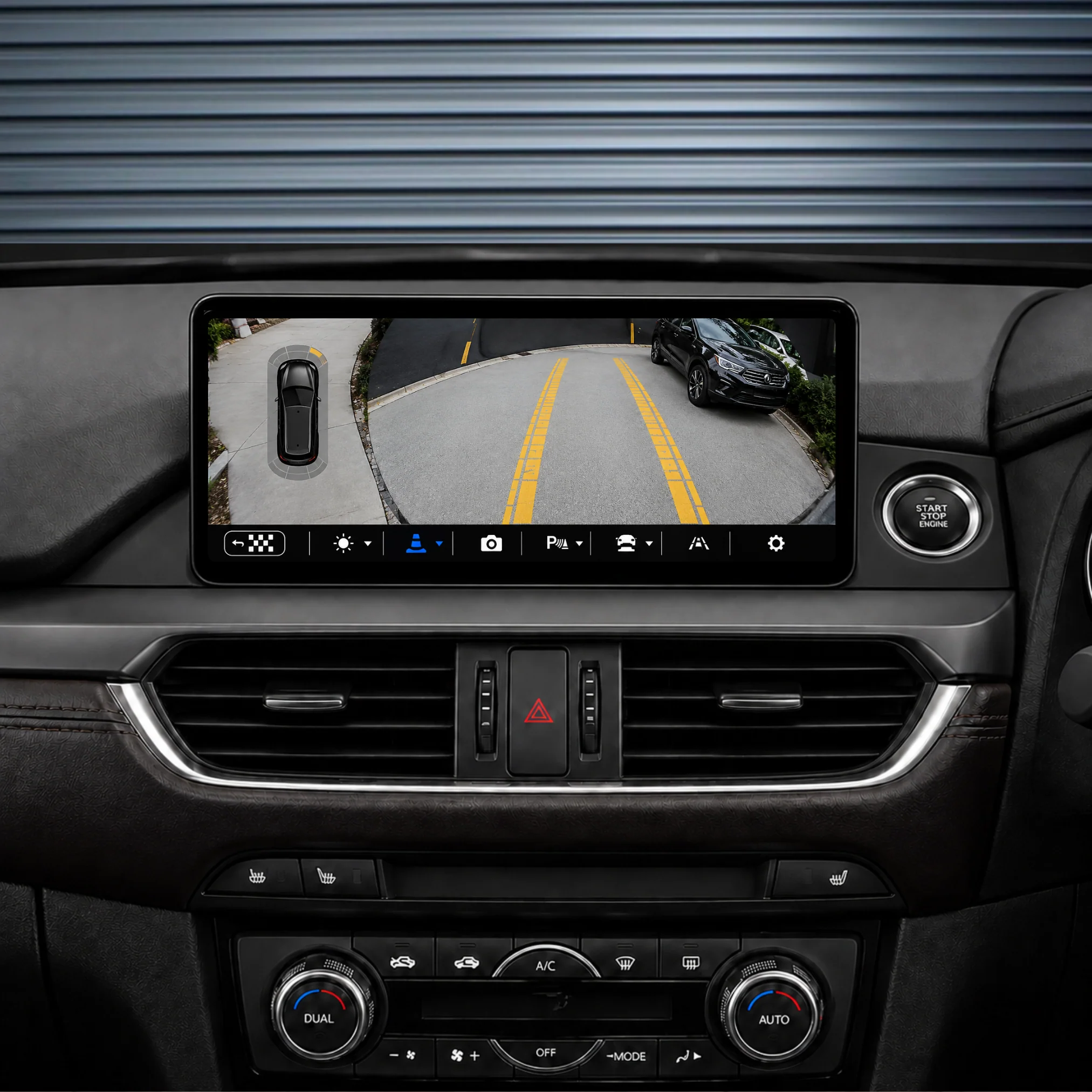 Mazda 6 12.3" HD (2019-2024) Plug & Play Head Unit Upgrade Kit: Car Radio with Wireless & Wired Apple CarPlay & Android Auto - Image 4