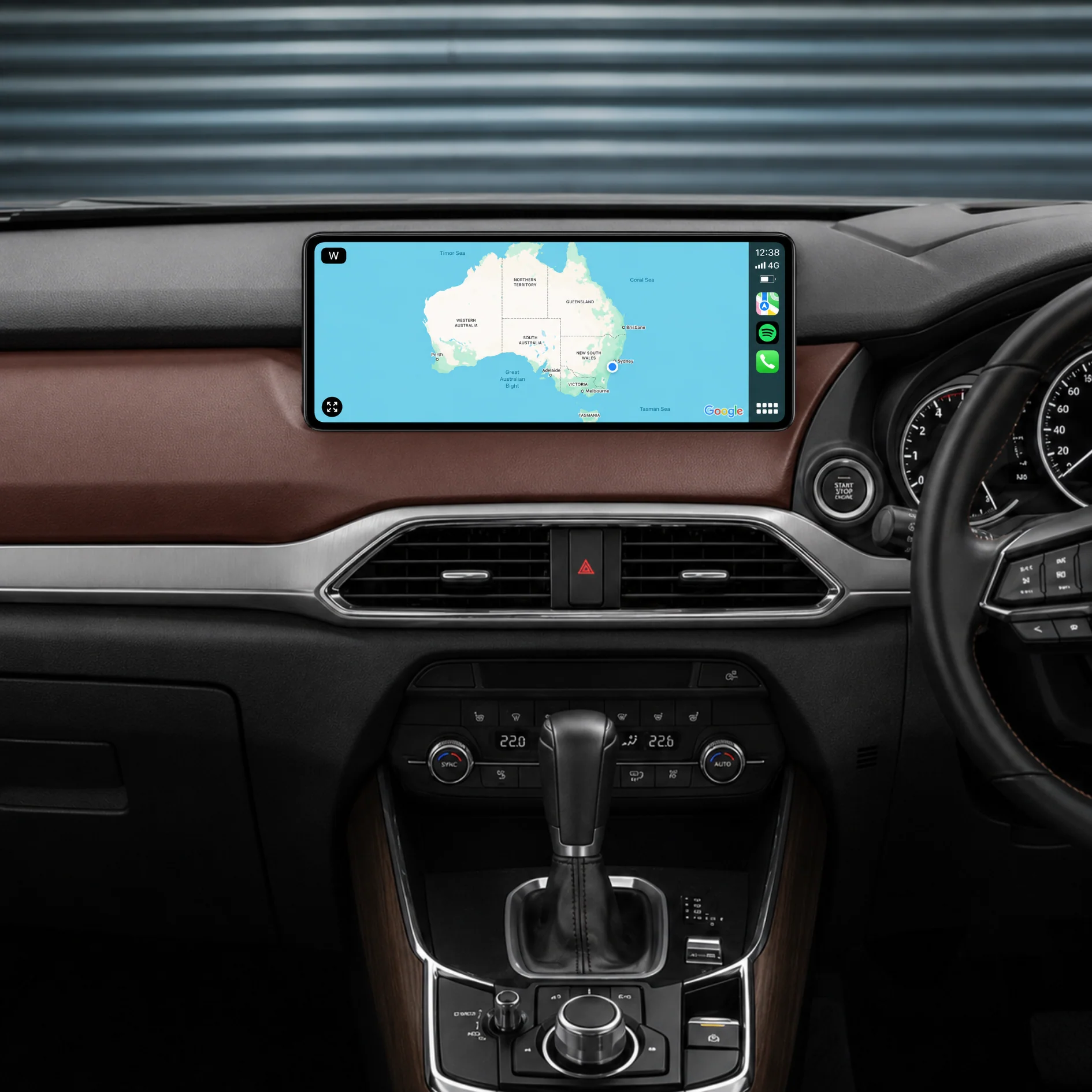 Mazda CX-9 (2016-2023) 12.3" Large Screen HD Plug & Play Head Unit Upgrade Kit: Car Radio with Wireless & Wired Apple CarPlay & Android Auto - Image 2