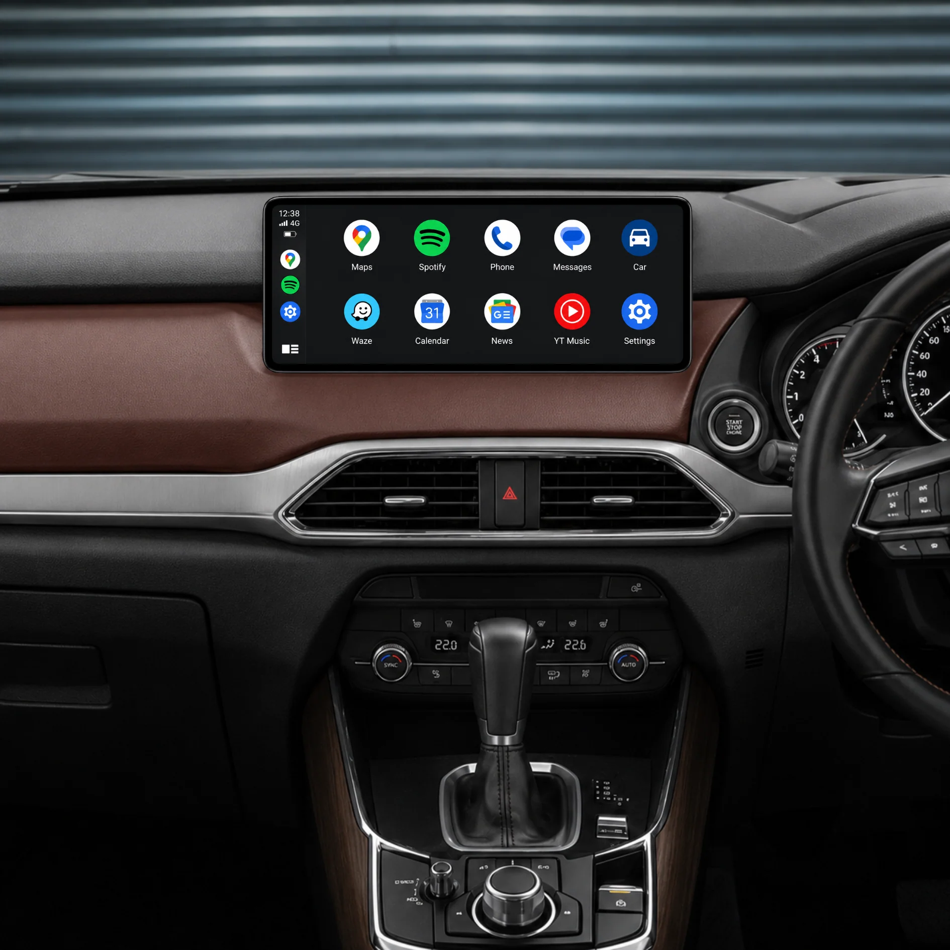 Mazda CX-9 (2016-2023) 12.3" Large Screen HD Plug & Play Head Unit Upgrade Kit: Car Radio with Wireless & Wired Apple CarPlay & Android Auto - Image 3