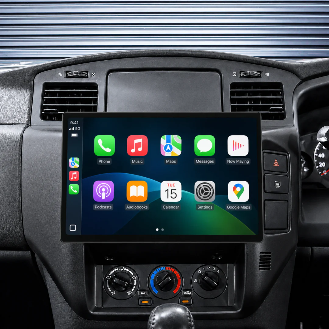 Nissan GU Patrol 13.1" HD Screen (2004-2016) Plug & Play Head Unit Upgrade Kit: Car Radio with Wireless & Wired Apple CarPlay & Android Auto