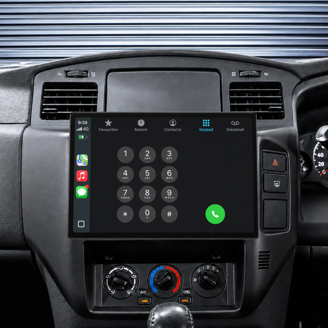 Nissan GU Patrol 13.1" HD Screen (2004-2016) Plug & Play Head Unit Upgrade Kit: Car Radio with Wireless & Wired Apple CarPlay & Android Auto - Image 4