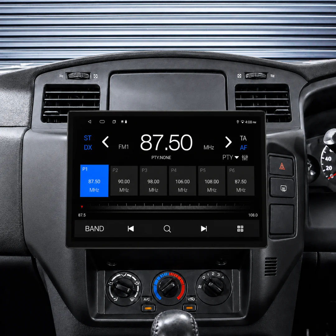 Nissan GU Patrol 13.1" HD Screen (2004-2016) Plug & Play Head Unit Upgrade Kit: Car Radio with Wireless & Wired Apple CarPlay & Android Auto - Image 5