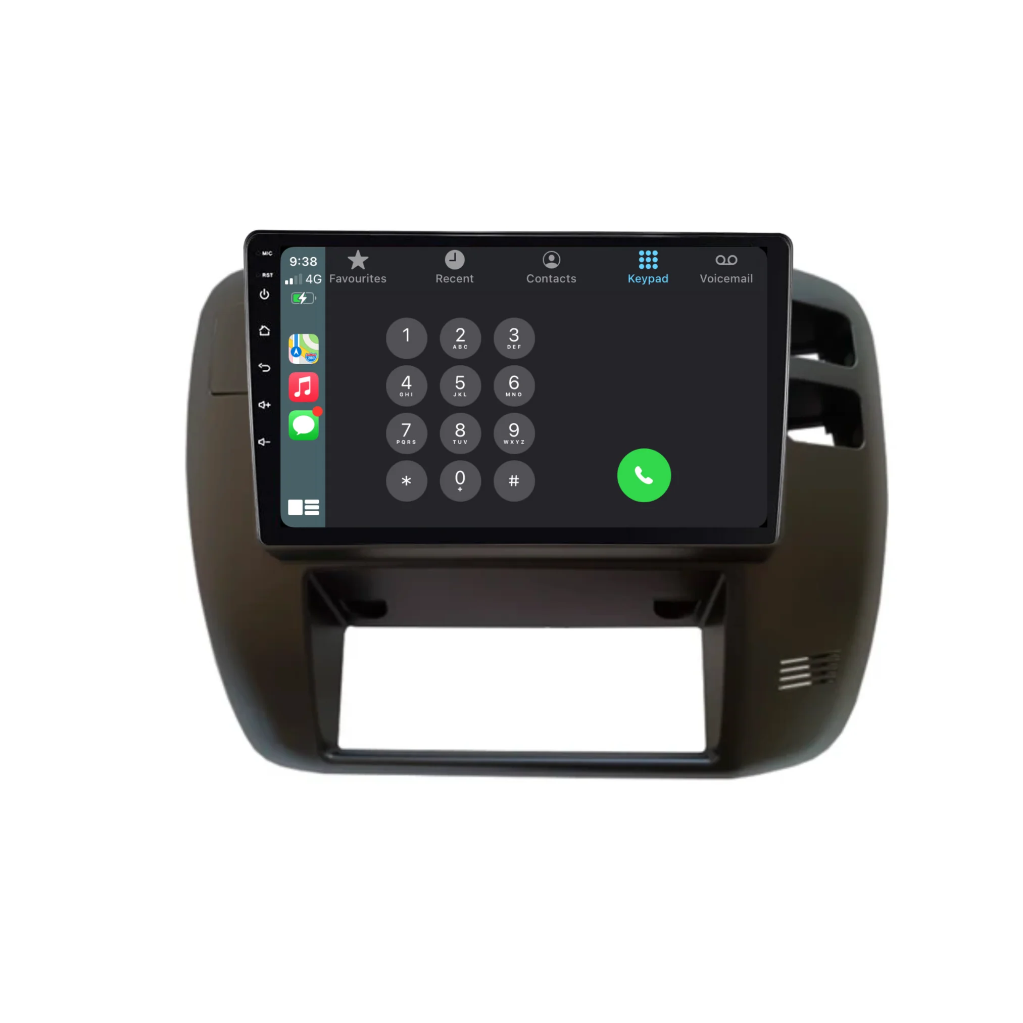 Nissan GU Patrol Y61 (1997-2005) Plug & Play Head Unit Upgrade Kit: Car Radio with Wireless & Wired Apple CarPlay & Android Auto - Image 4