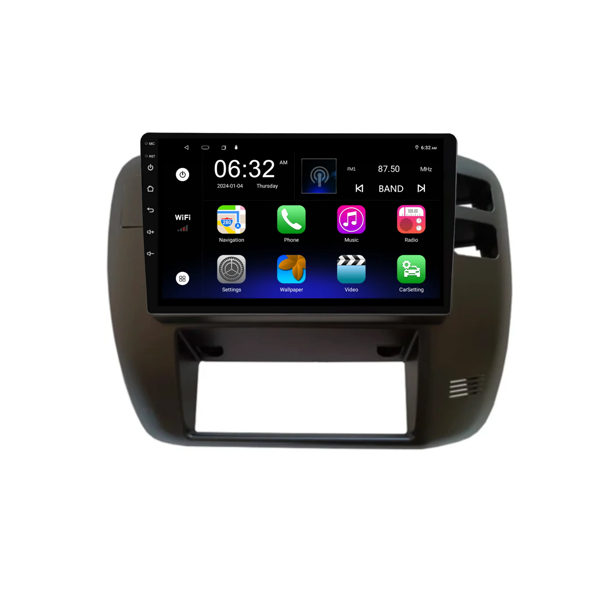 Nissan GU Patrol Y61 (1997-2005) Plug & Play Head Unit Upgrade Kit: Car Radio with Wireless & Wired Apple CarPlay & Android Auto - Image 7