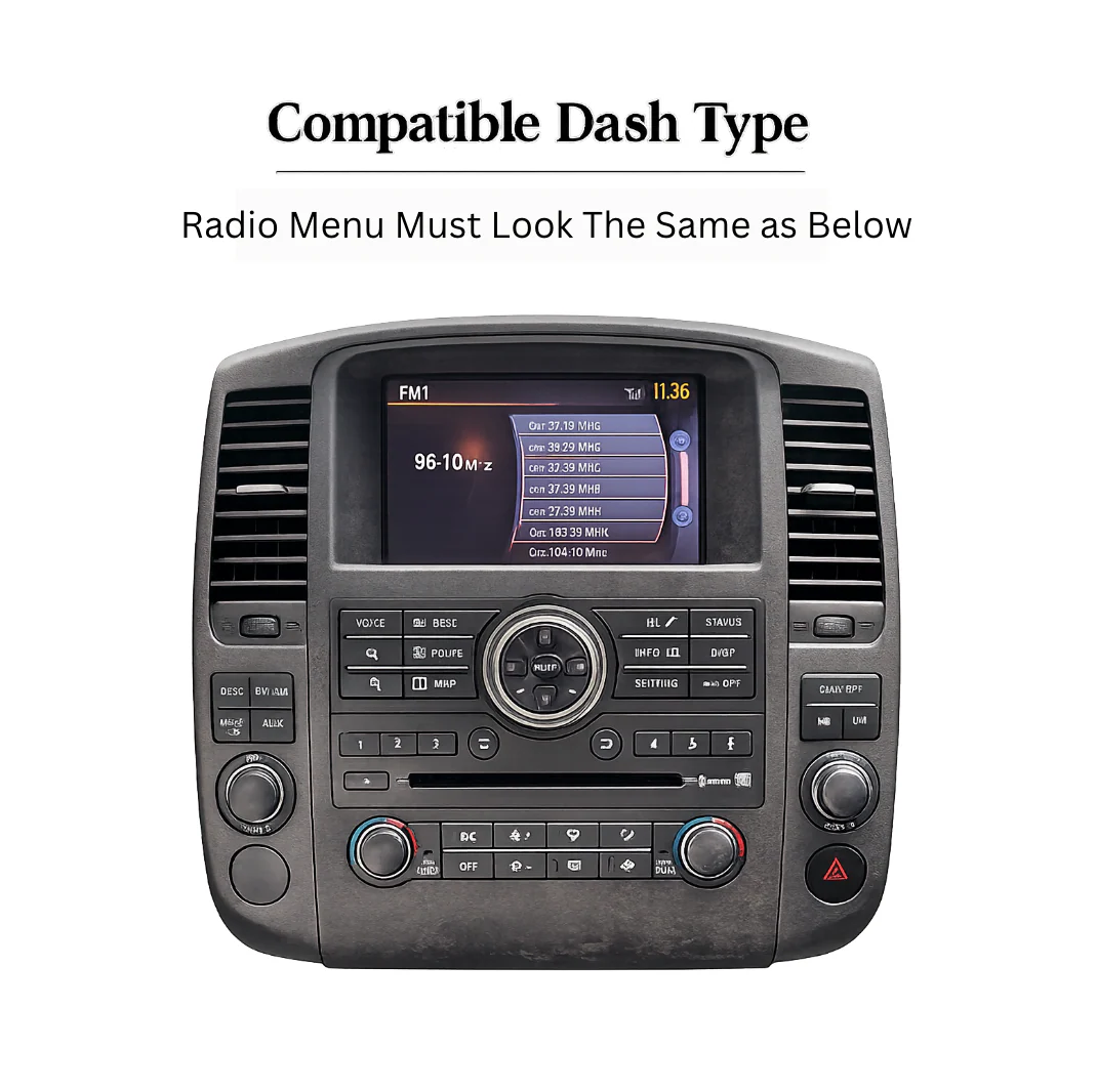 Nissan Navara D40 (Navigation Model) 2011-2014 CarPlay / Android Auto Interface Module - Plug & Play - Image 4