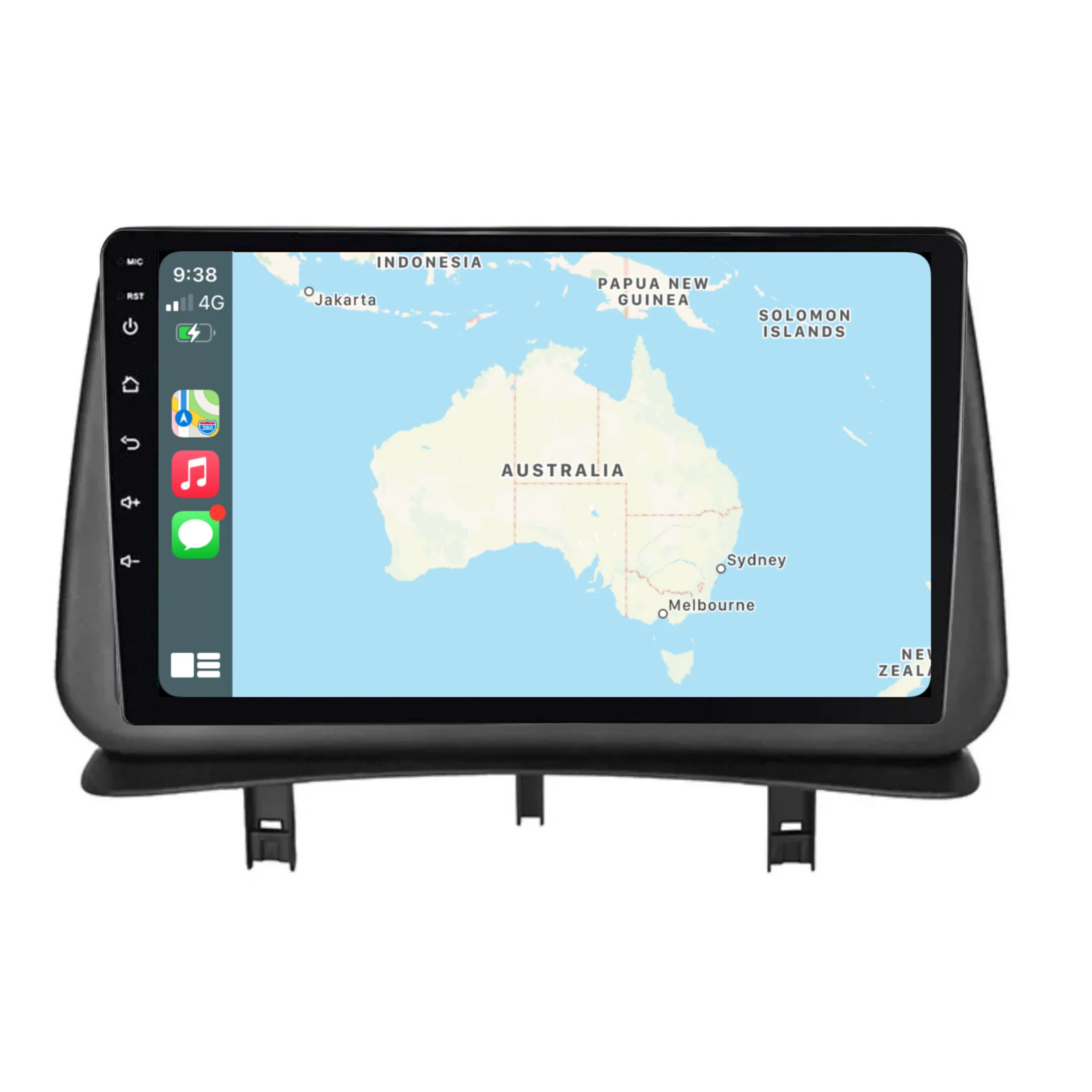 Renault Clio (2005-2014) Plug & Play Head Unit Upgrade Kit: Car Radio with Wireless & Wired Apple CarPlay & Android Auto - Image 2