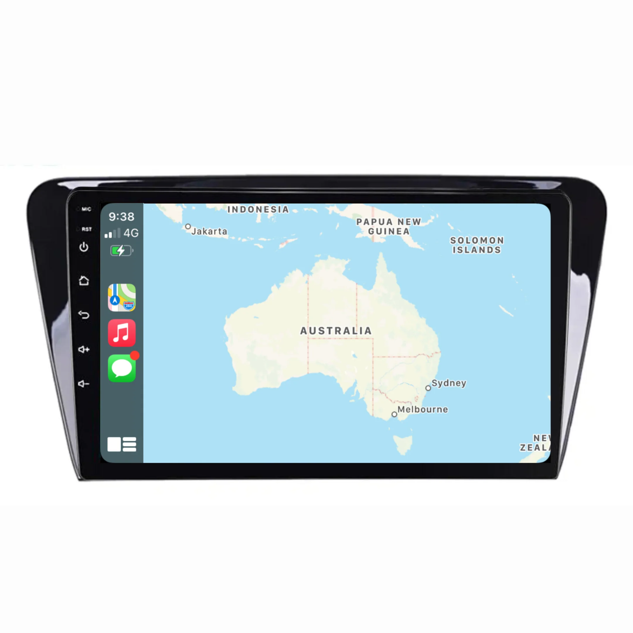 Skoda Octavia (2015-2018) Plug & Play Head Unit Upgrade Kit: Car Radio with Wireless & Wired Apple CarPlay & Android Auto - Image 2