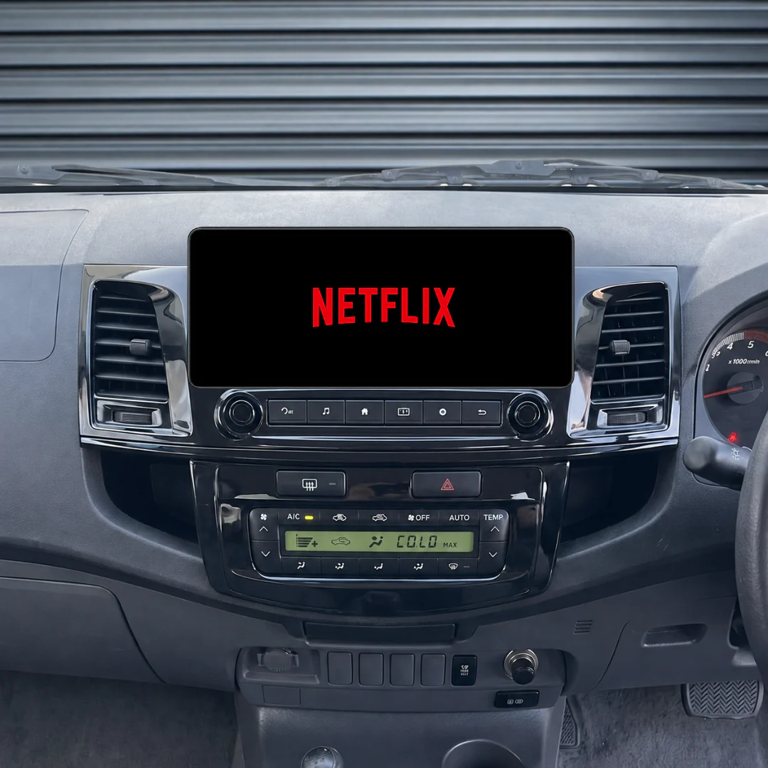 Toyota Hilux N70 Digital & Manual AC (2005-2014) 12.3" HD Plug & Play Head Unit Upgrade Kit: Car Radio with Wireless & Wired Apple CarPlay & Android Auto - Image 5