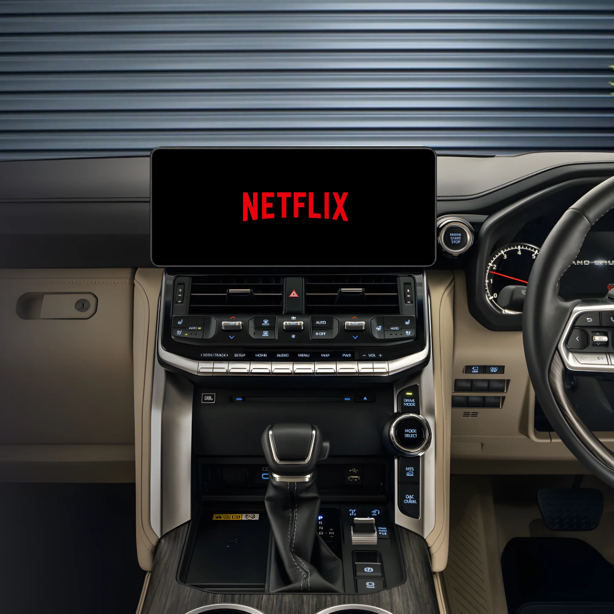 Toyota Landcruiser LC300 300 Series (2021 - 2025) 12.3" HD Plug & Play Head Unit Upgrade Kit: Car Radio with Wireless & Wired Apple CarPlay & Android Auto - Image 5