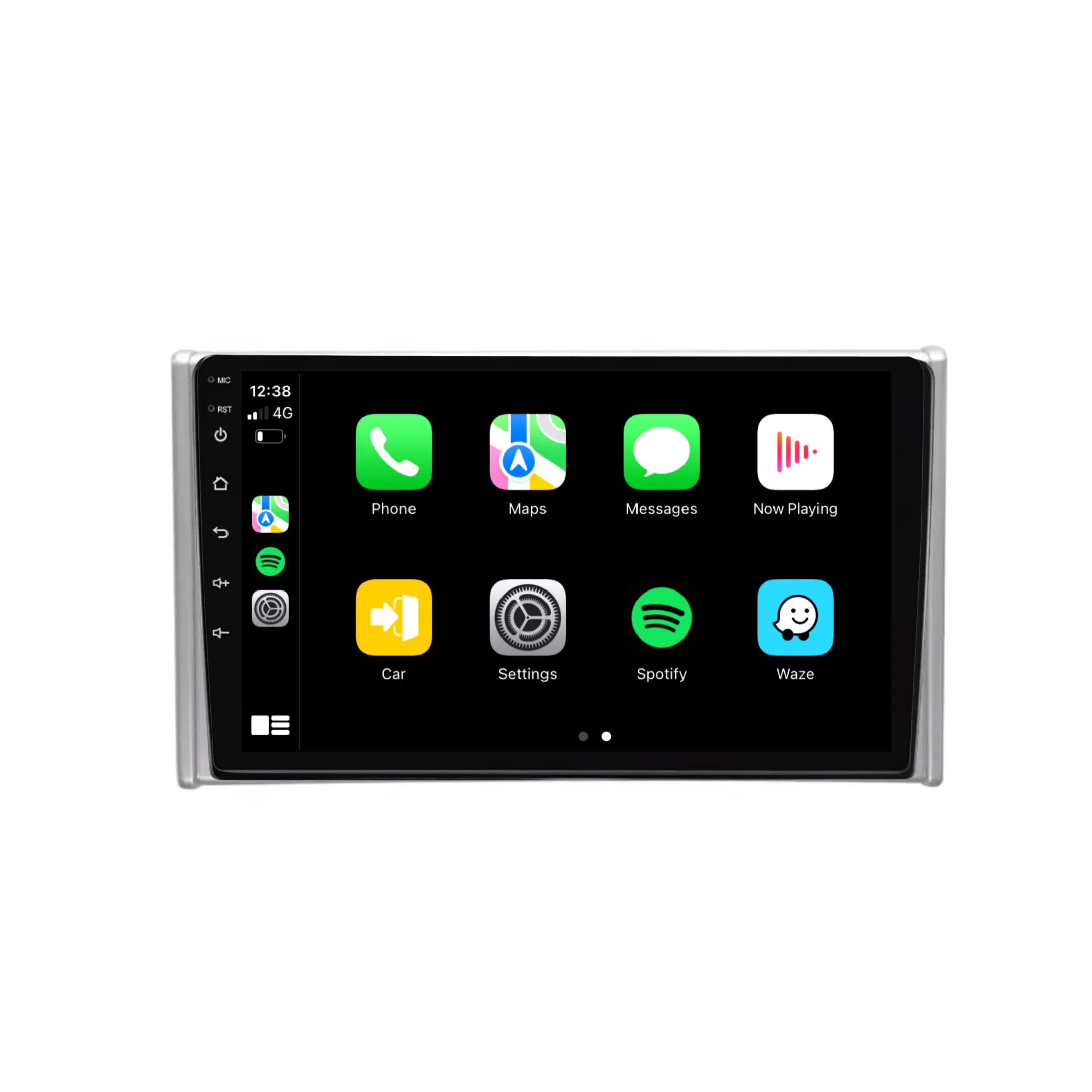 Toyota RAV4 (2019-2025) Plug & Play Head Unit Upgrade Kit: Car Radio with Wireless & Wired Apple CarPlay & Android Auto - Image 2
