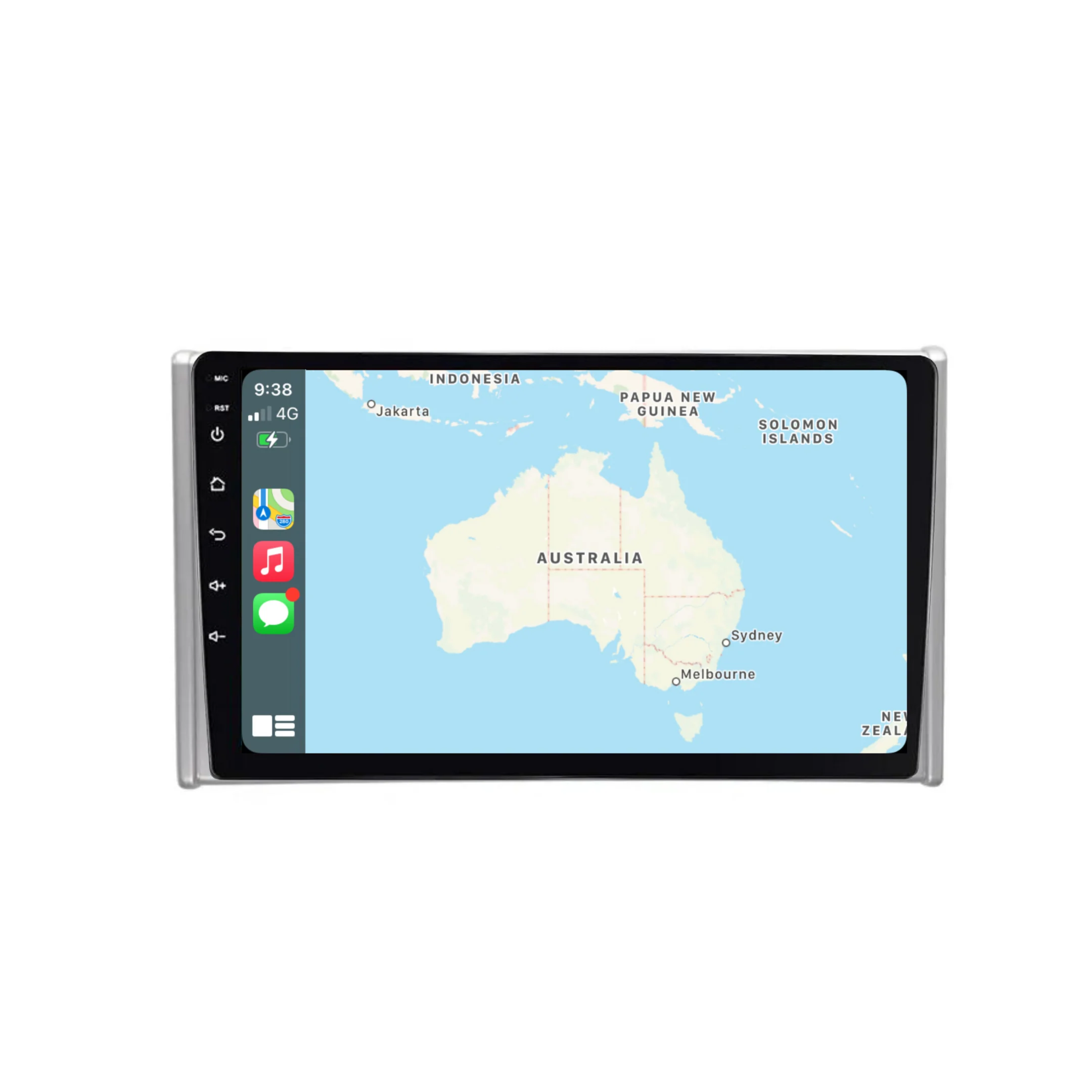 Toyota RAV4 (2019-2025) Plug & Play Head Unit Upgrade Kit: Car Radio with Wireless & Wired Apple CarPlay & Android Auto - Image 3