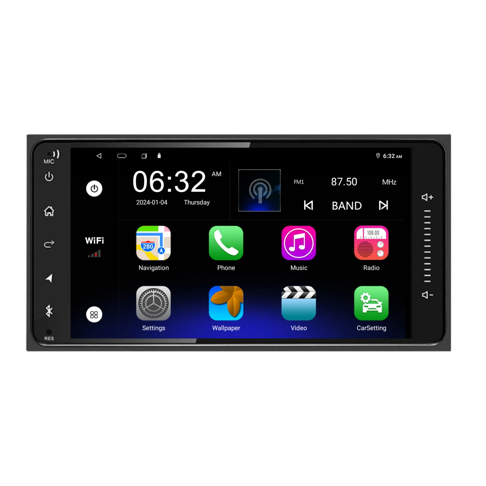 Toyota Universal Touchscreen Radio - Plug & Play Wireless CarPlay & Android Auto Head Unit Radio Upgrade - Image 5