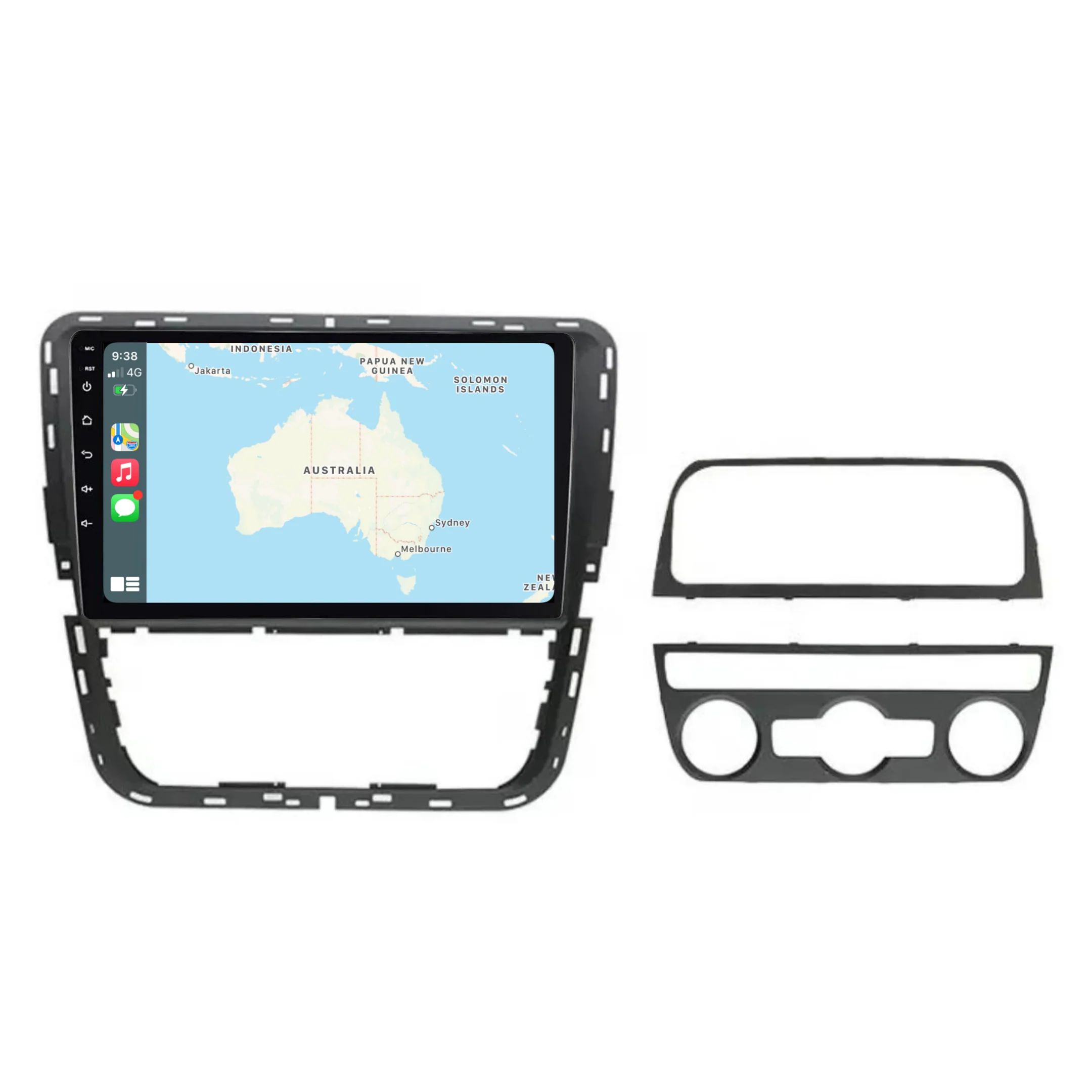 Volkswagen Passat (2012-2015) Plug & Play Head Unit Upgrade Kit: Car Radio with Wireless & Wired Apple CarPlay & Android Auto - Image 2