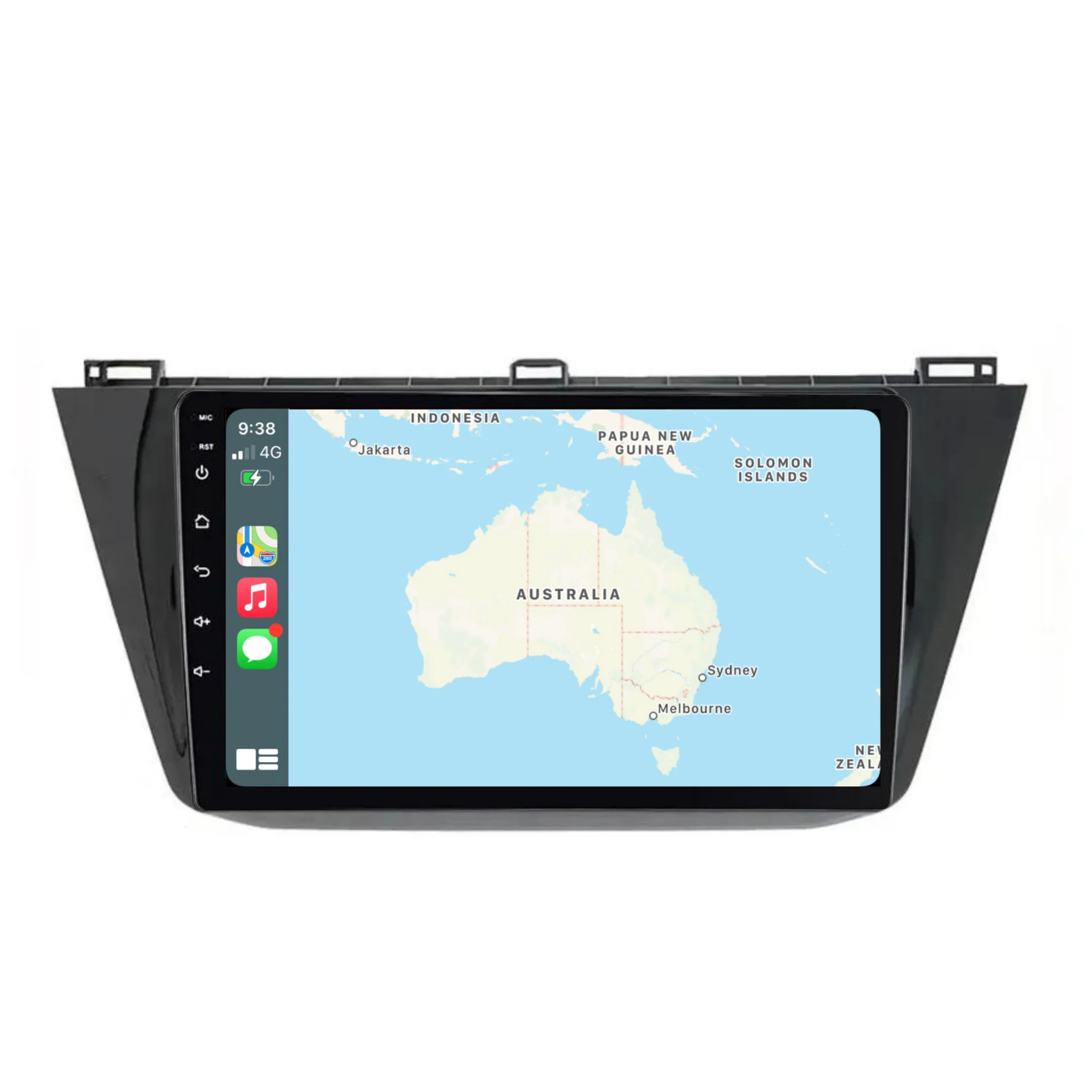 Volkswagen Tiguan (2016-2018) Plug & Play Head Unit Upgrade Kit: Car Radio with Wireless & Wired Apple CarPlay & Android Auto - Image 3