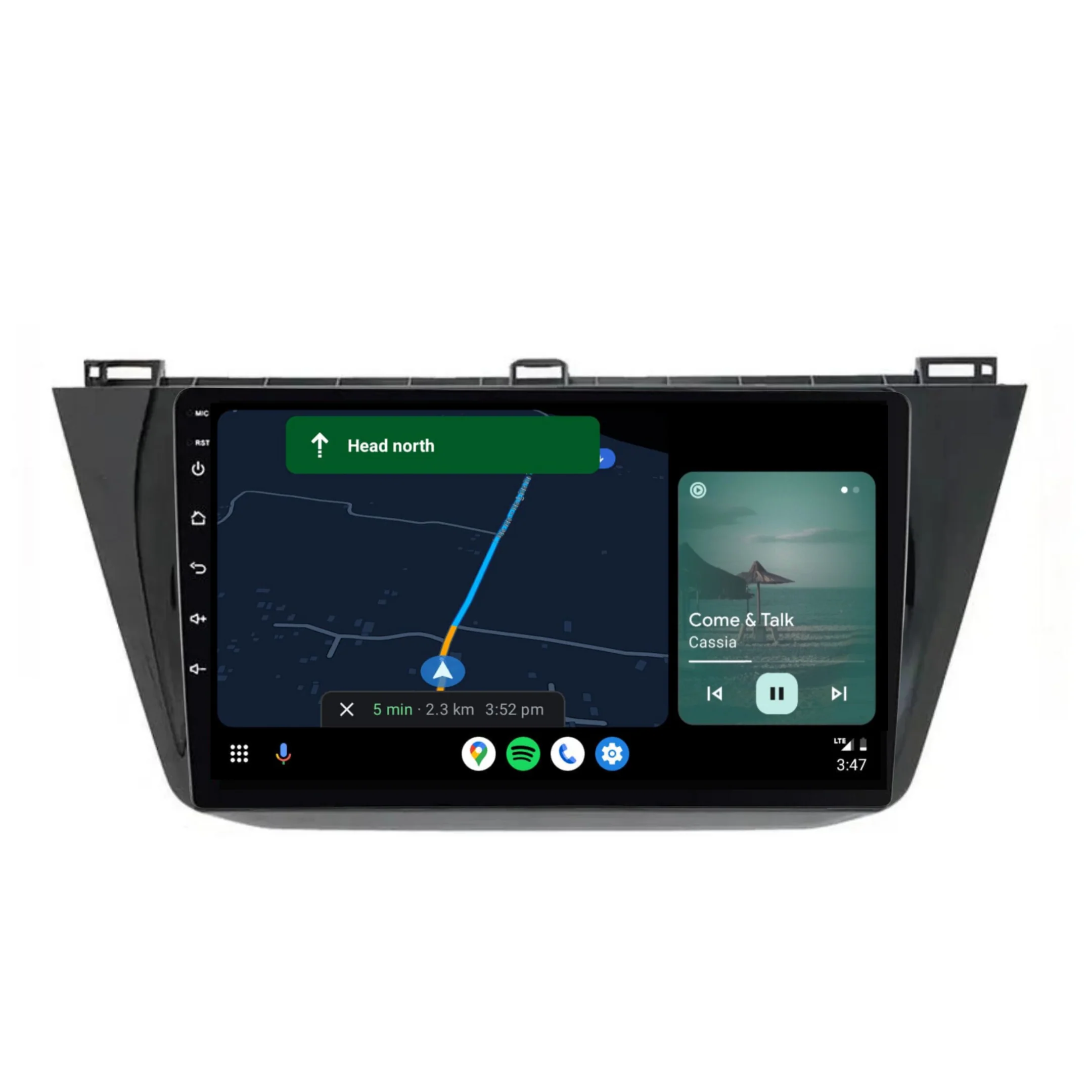 Volkswagen Tiguan (2016-2018) Plug & Play Head Unit Upgrade Kit: Car Radio with Wireless & Wired Apple CarPlay & Android Auto - Image 5